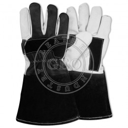 Wholesale Long Welding Safety Leather Gloves